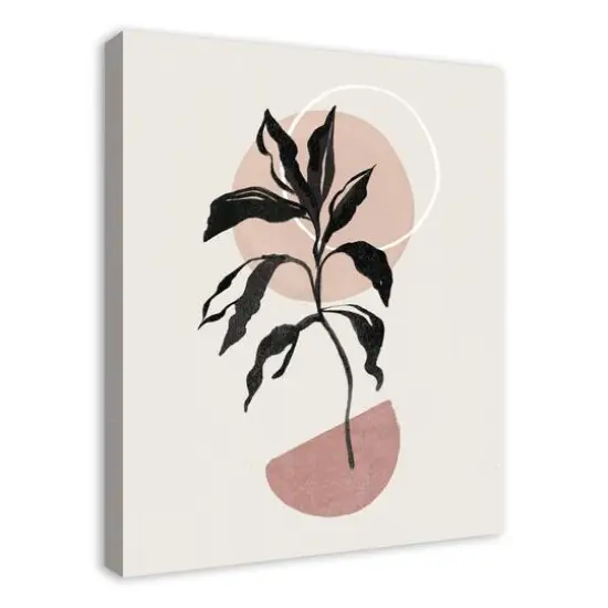 Abstract Boho BoBrownical 24" x 30" Canvas Wall Art {3}