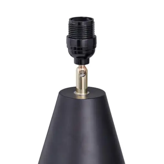 CosmoLiving by Cosmopolitan 27" Contemporary Table Lamp Black {6}