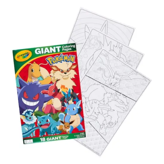 Crayola&reg; Pok&eacute;mon&trade; Giant Coloring Pages {5}