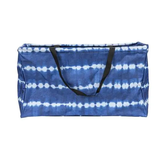 Household Essentials Large-Capacity Krush Utility Tote Blue Tie Dye {8}