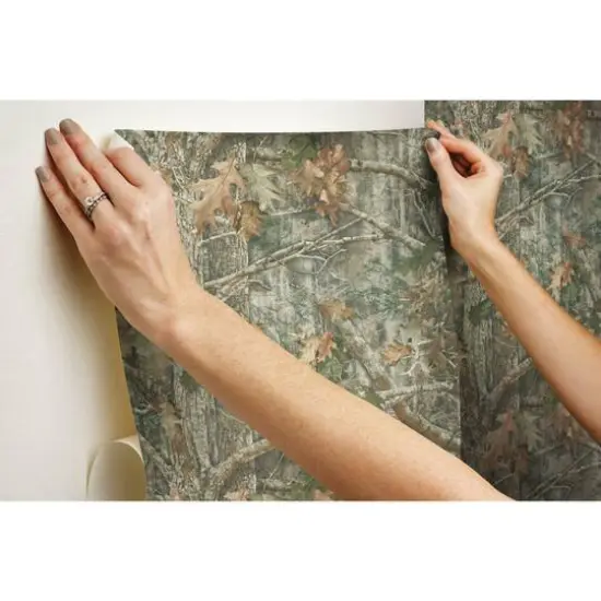 RoomMates Kanati Camo Peel & Stick Wallpaper {9}