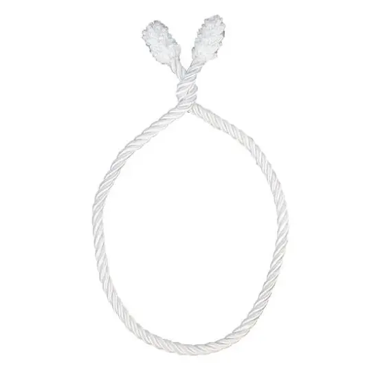 Haute Decor 20" White Decorative Twist Ties, 6ct. {1}