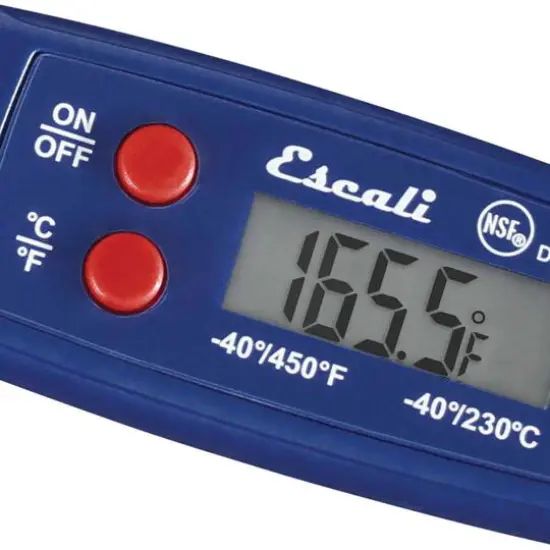 Escali Blue Waterproof Digital Thermometer {7}