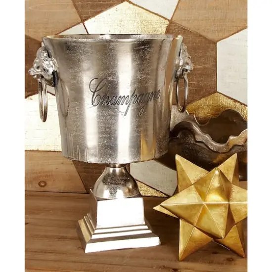 16" Silver Champagne Bucket {11}