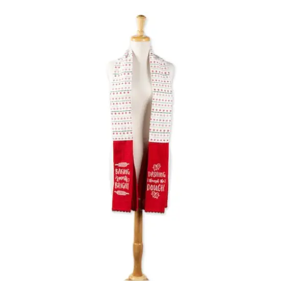 DII&reg; Holiday Kitchen Towel Scarf {3}