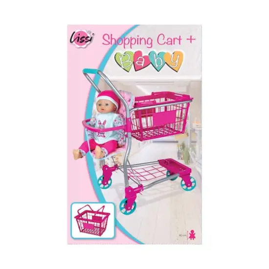 Lissi Dolls Shopping Cart With Baby Doll {3}