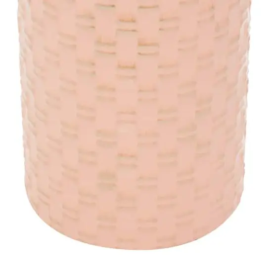 Set of 2 Bronze Metal Contemporary Vase, 18", 15" {5}