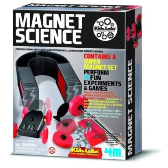 Toysmith&reg; 4M 10 Magnetic Experiments & Games Magnet Science Kit {3}