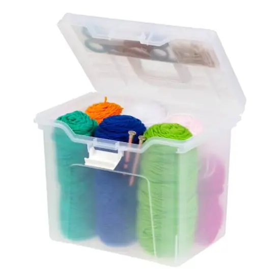 IRIS Portable Craft Storage Tote {7}