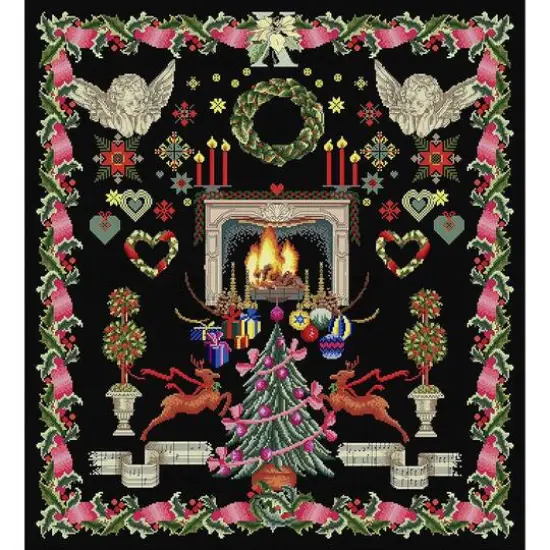 Thea Gouverneur Christmas Design Cross Stitch Kit {1}