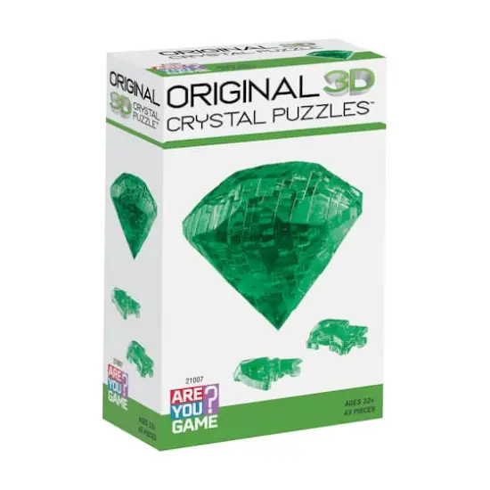 Original 3D Crystal Puzzle&trade; Emerald 43 Piece Puzzle {3}