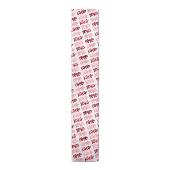 90" XOXO Valentine's Day Table Runner {1}