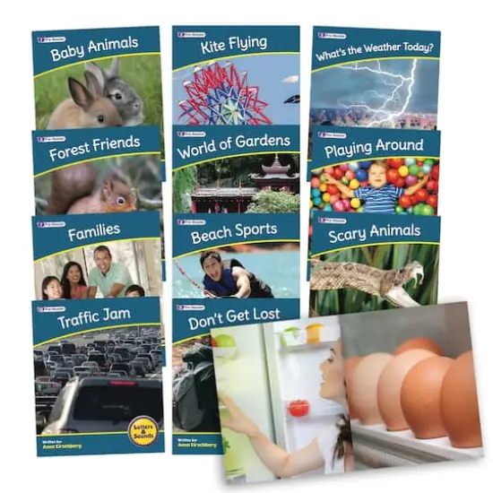 Junior Learning® Letters & Sounds Phase 1 Non-Fiction Educational Learning Set {1}