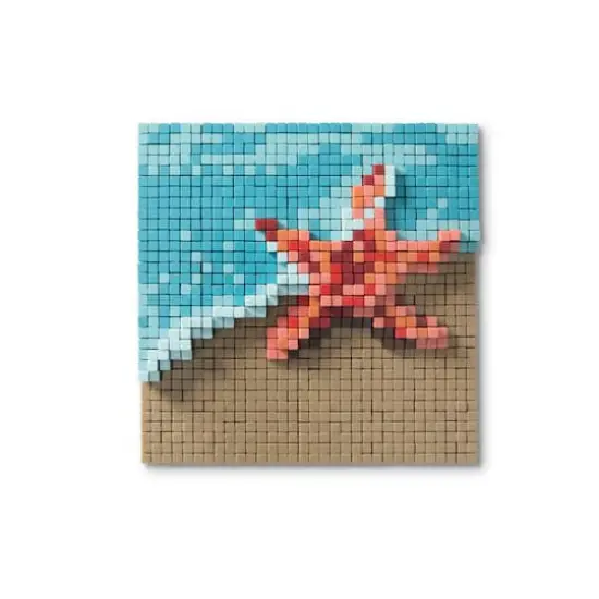 Sea Life Pixelated Brick Art Kit by Make Market&reg; {5}