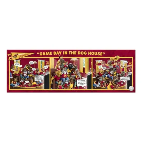 College Game Day in the Dog House 1,000 Piece Puzzle Minnesota Golden Gophers {5}