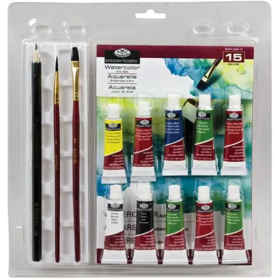 Royal & Langnickel® Essentials™ 15 Piece Watercolor Art Set {1}
