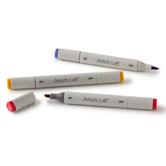 Floral Level 2 Dual Tip Sketch Marker Set by Artist&rsquo;s Loft&trade; {1}