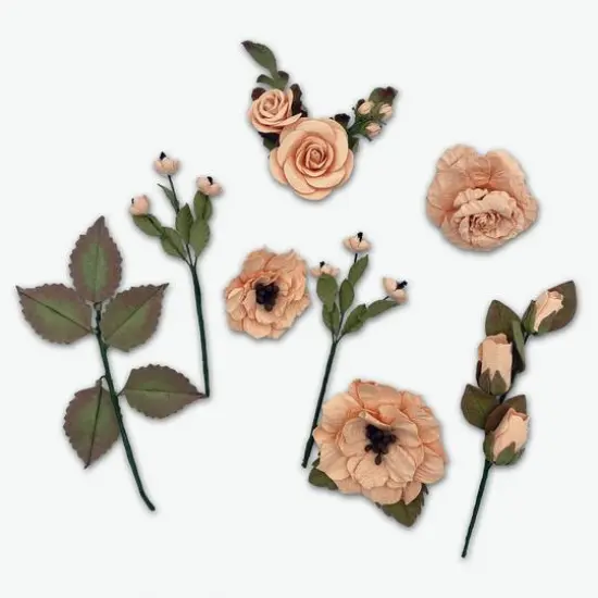 49 And Market Nature's Bounty Paper Flowers Mango {4}