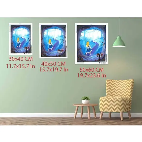 Sparkly Selections For Love of Country 30cm x 40cm Diamond Painting Kit, Round Diamonds {7}