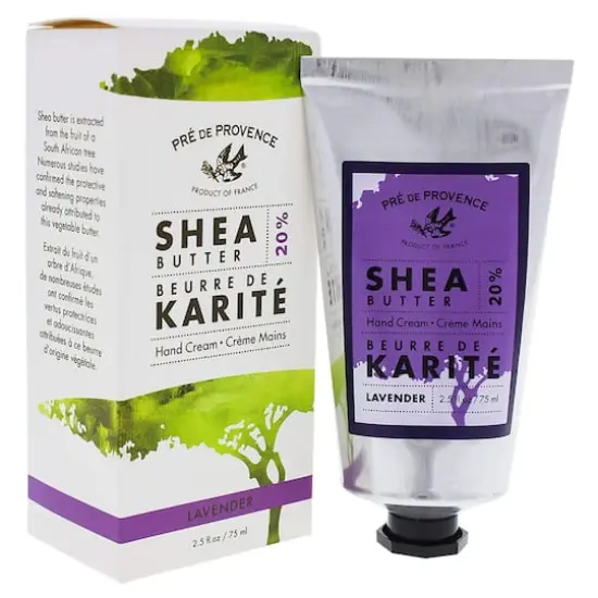 European Soaps Shea Butter Hand Cream, 75mL Lavender {1}