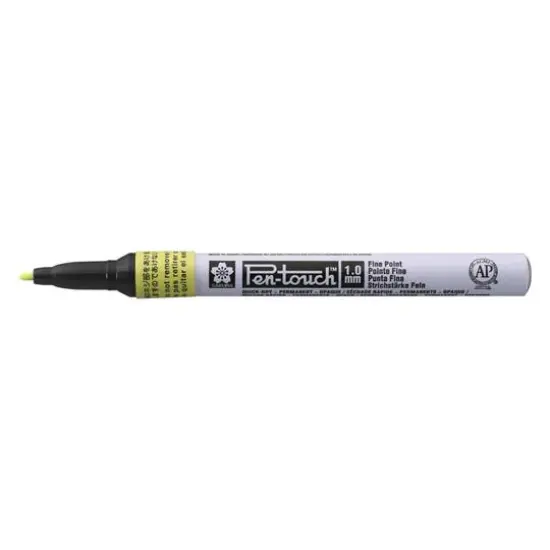 Sakura® Pentouch™ Fine Fluorescent Paint Marker Fluorescent Yellow {1}