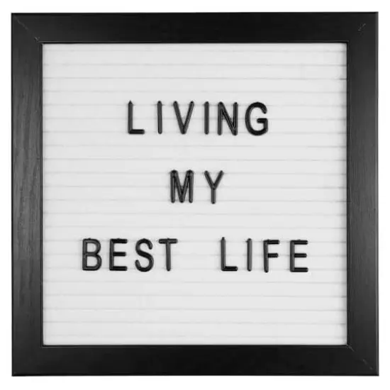 8" x 8" White Felt Letter Board by Make Market&reg; {6}