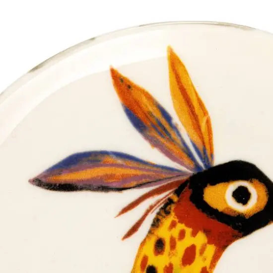 Hello Honey&reg; 6" Animal Design Stoneware Plate, 8ct. {7}