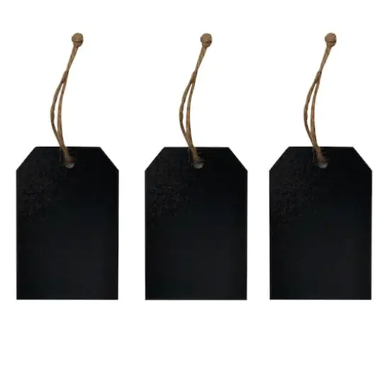 Mixed Black Chalkboard Tags, 10ct. by Make Market&reg; {5}