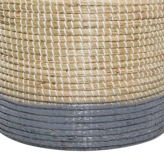 Brown Sea Grass Contemporary Storage Basket Set {4}