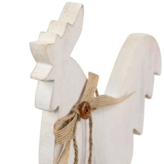 9.5" Distressed Rooster Silhouette Spring D&eacute;cor {6}