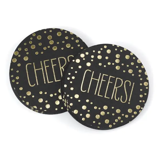 Hortense B. Hewitt Co.&trade; Polka Dot Coasters {1}
