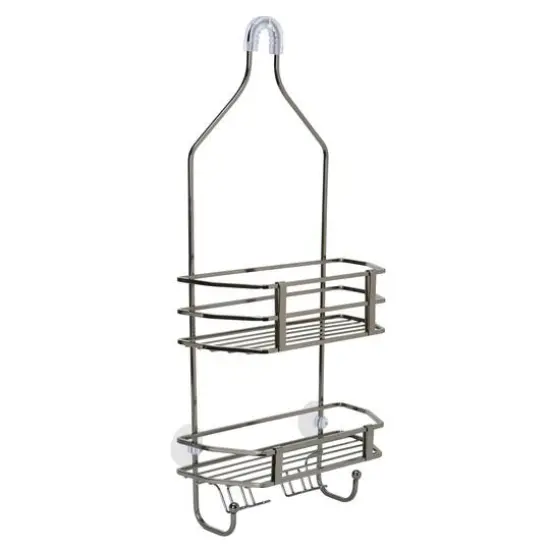 Bath Bliss Moderno Shower Caddy Onyx {4}