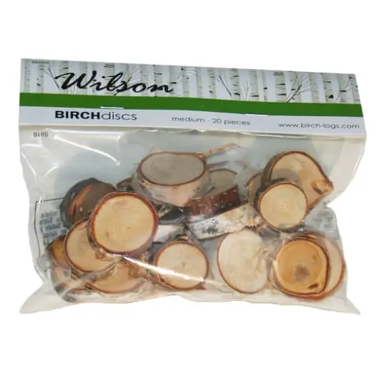 Wilson&reg; Enterprises 4 Pack Medium Birch Value Bag {1}