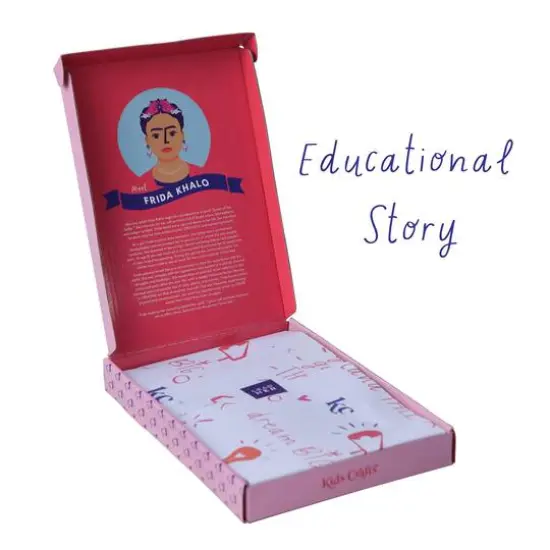 Kids Crafts Create Like Frida Self-Portrait Mirror Painting Kit {5}