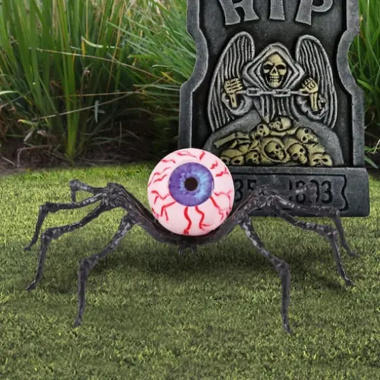 7.75" Mini Eyeball Spider D&eacute;cor by Ashland&reg; {3}