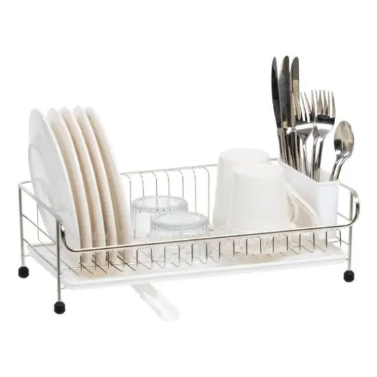 IRIS&reg; 17" Stainless Steel Rack White {10}