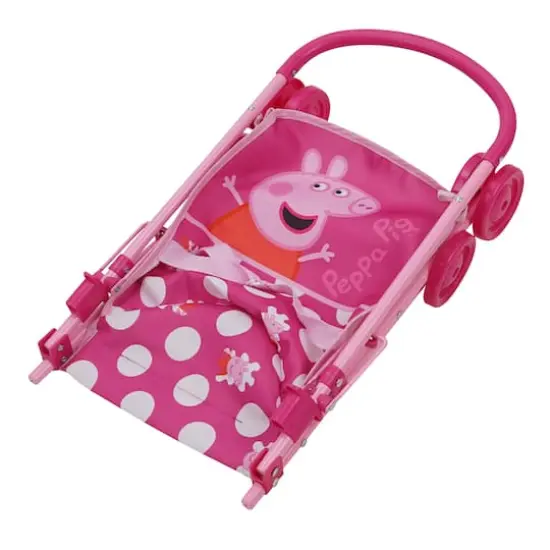 509 Crew Peppa Pig&trade;Pink and White Dots Doll Sleep N' Play Set {4}