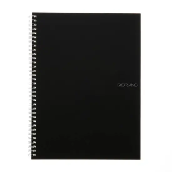 Fabriano&reg; EcoQua Spiral Bound Notebook Black {1}