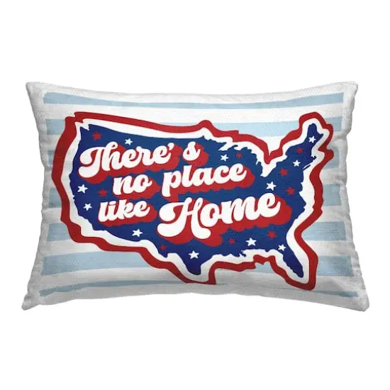Stupell Industries No Place Like Home Outdoor Printed Pillow {1}