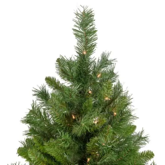 7.5ft. Pre-Lit Chatham Pine Artificial Christmas Tree, Clear Lights {5}