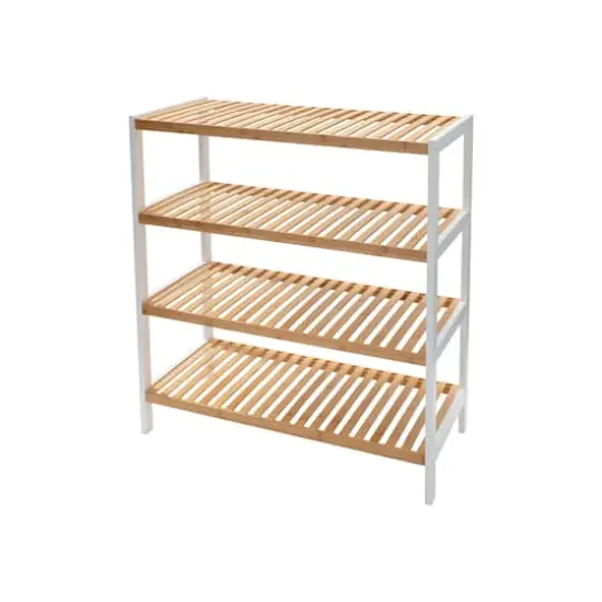 Organize It All Sonora Bamboo 4-Tier Shelf {1}