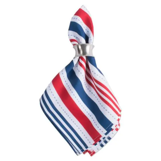 DII&reg; Patriotic Stripe Outdoor Napkin, 6ct. {7}