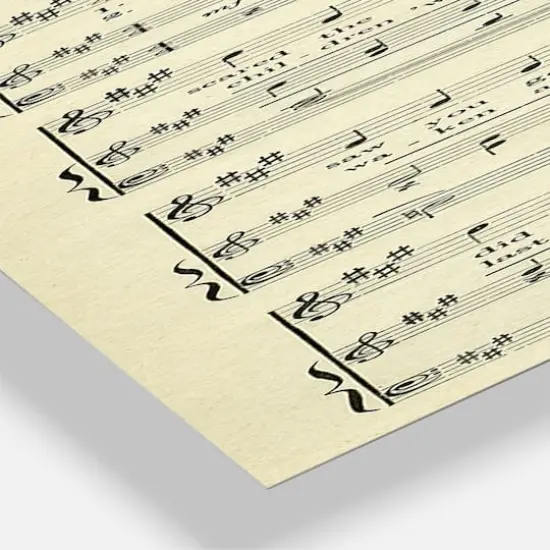 Designart Prayer Song Oversized Cottage 3 panel Wall Clock {4}