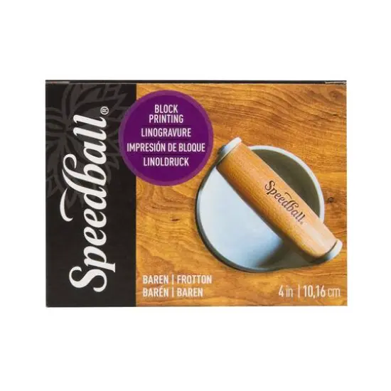 Speedball&reg; 4" Teflon Covered Baren {3}