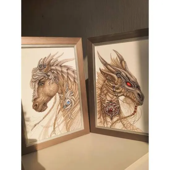 Charivna Mit Cross Stitch Kit Guardian Of Treasure {7}