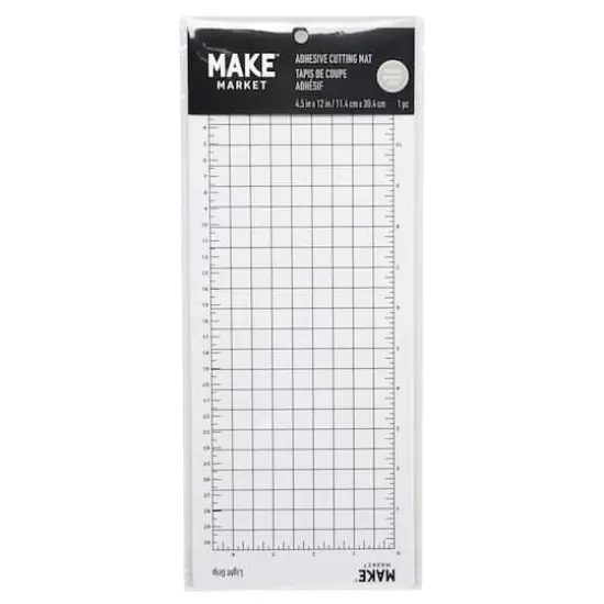 4.5" x 12" Light Grip Adhesive Cutting Mat by Make Market&reg; {4}