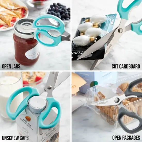 Farberware Aqua & Gray 2 Piece Shears Set {5}