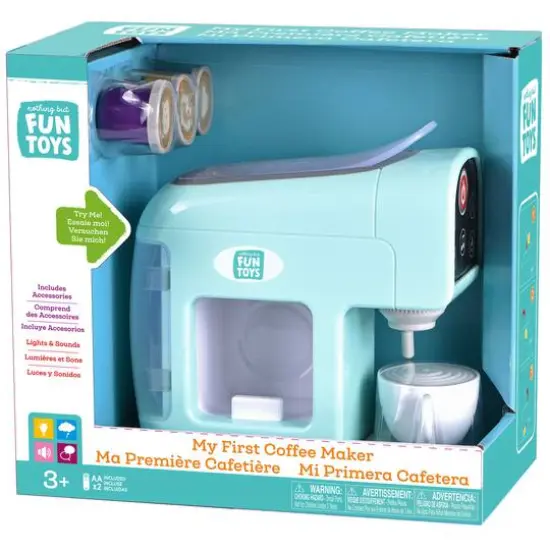 Nothing But Fun Toys My First Coffee Maker Playset {5}