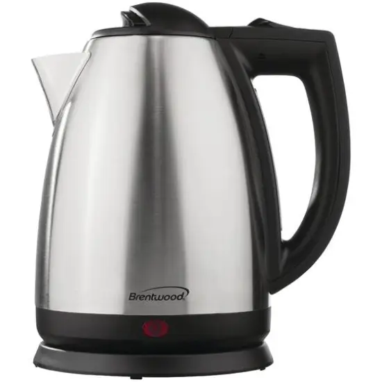 Brentwood 2L Stainless Steel Electric Cordless Tea Kettle {1}