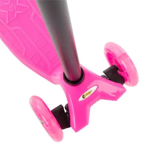 Toy Time Pink Beginner 3-Wheel Scooter {9}